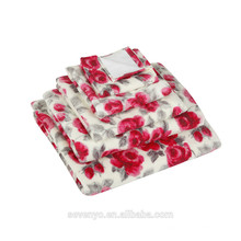 High quality 600GSM Customized Painted Rose Towel , Bath Sheet HTS-138 wholesale